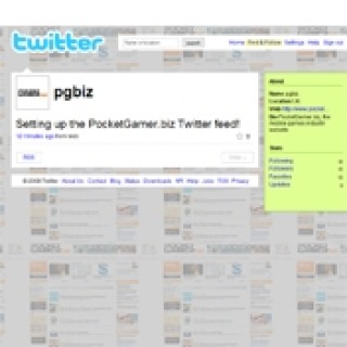 PocketGamer.biz 有 Twitter 推送